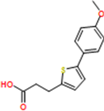 3-(5-(4-Methoxyphenyl)thiophen-2-yl)propanoic acid